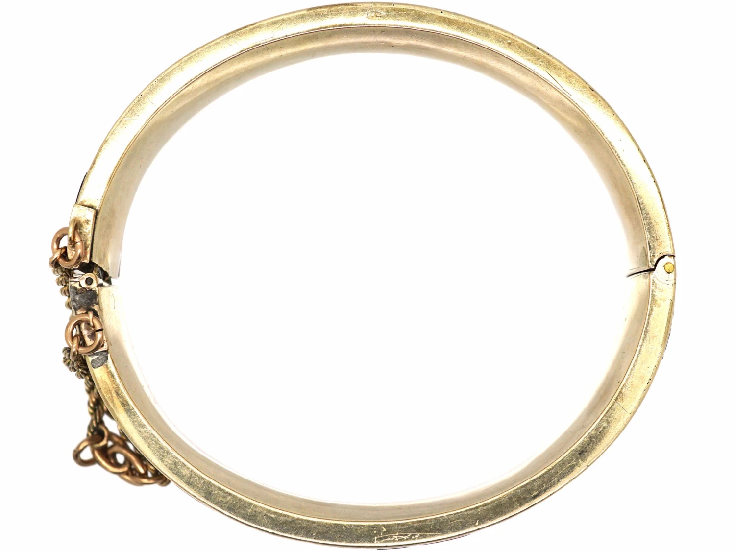 Victorian 15ct Gold Bangle Set With Scottish Agates 4 Victorian 15ct Gold Bangle Set With Scottish Agates - Image 2