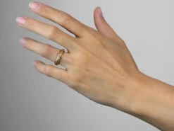 Georgian 18ct Gold Repoussé Band Ring With Hidden Locket Compartment 10 Georgian 18ct Gold Repoussé Band Ring With Hidden Locket Compartment -Antique Jewellery Company b6c1f244 dscf8238