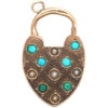 Victorian 9ct Gold Padlock Set With Turquoise & Natural Split Pearls 2 Victorian 9ct Gold Padlock Set With Turquoise & Natural Split Pearls -Antique Jewellery Company b6ebe85d dsc07500 scaled 1