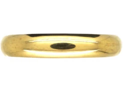 14ct Gold Plain Bangle