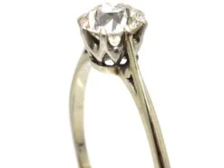 1920’s 18ct White Gold & Diamond Solitaire Ring -Antique Jewellery Company beeb6ed9 dsc02857 scaled 1