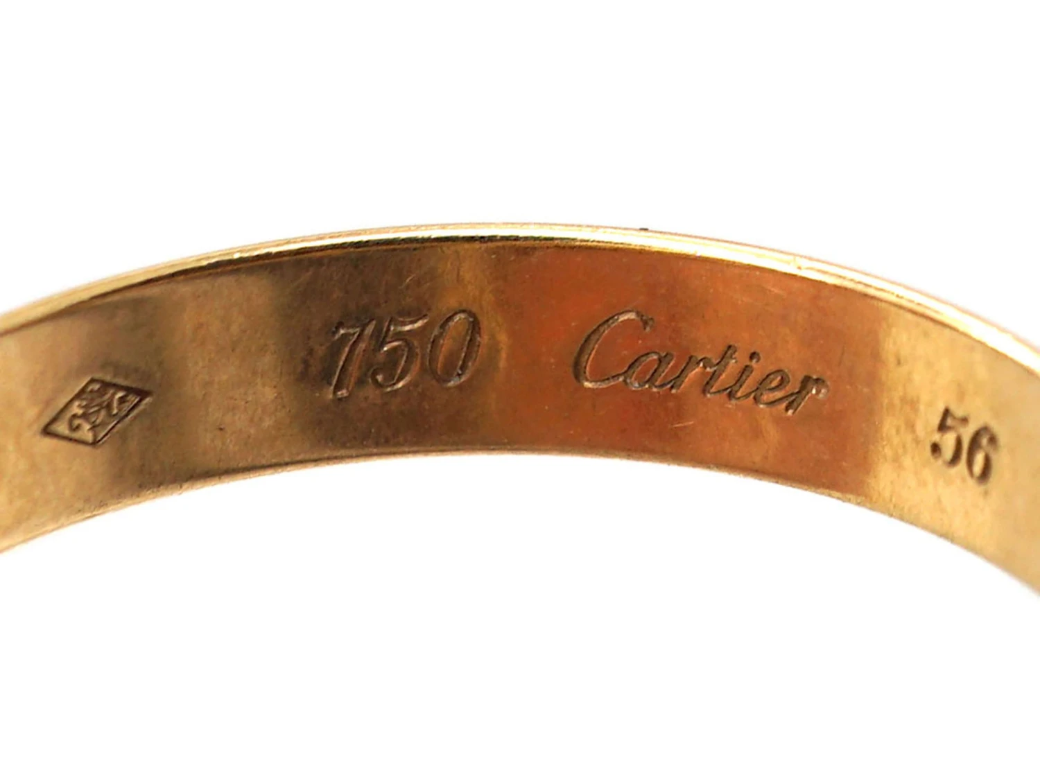Cartier 18ct Gold Russian Wedding Ring 6 Cartier 18ct Gold Russian Wedding Ring - Image 4