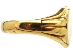 18ct Gold Signet Ring With Shield Motif By Charles Green & Co -Antique Jewellery Company c04317f7 dsc02056 scaled 1