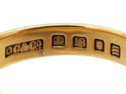 18ct Gold Signet Ring With Shield Motif By Charles Green & Co -Antique Jewellery Company c5807f47 dsc02065 scaled 1