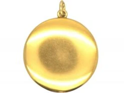 Art Nouveau 14ct Gold Round Locket -Antique Jewellery Company c580a3f5 dsc05737 scaled 1