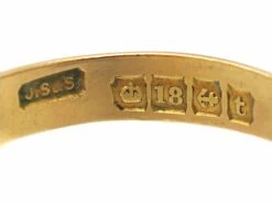 Edwardian 18ct Gold Ring With A Heraldic Crest Of A Pelican And A Crown -Antique Jewellery Company c964b409 dsc09641 scaled 1