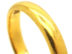 Edwardian 22ct Gold Wedding Band 12 Edwardian 22ct Gold Wedding Band -Antique Jewellery Company cbb3fbb9 dsc09946