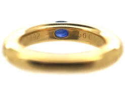 18ct Gold & Sapphire Ring By Cartier 14 18ct Gold & Sapphire Ring By Cartier -Antique Jewellery Company cc564a14 dsc09016 scaled 1