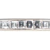 Art Deco 18ct White Gold, Diamond Half Hoop Eternity Ring -Antique Jewellery Company ce7023d9 dsc02051 scaled 1