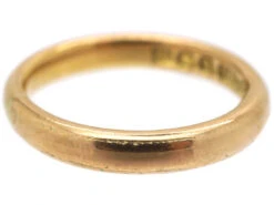 9ct Gold Wedding Band 13 9ct Gold Wedding Band -Antique Jewellery Company cee35369 dsc09988