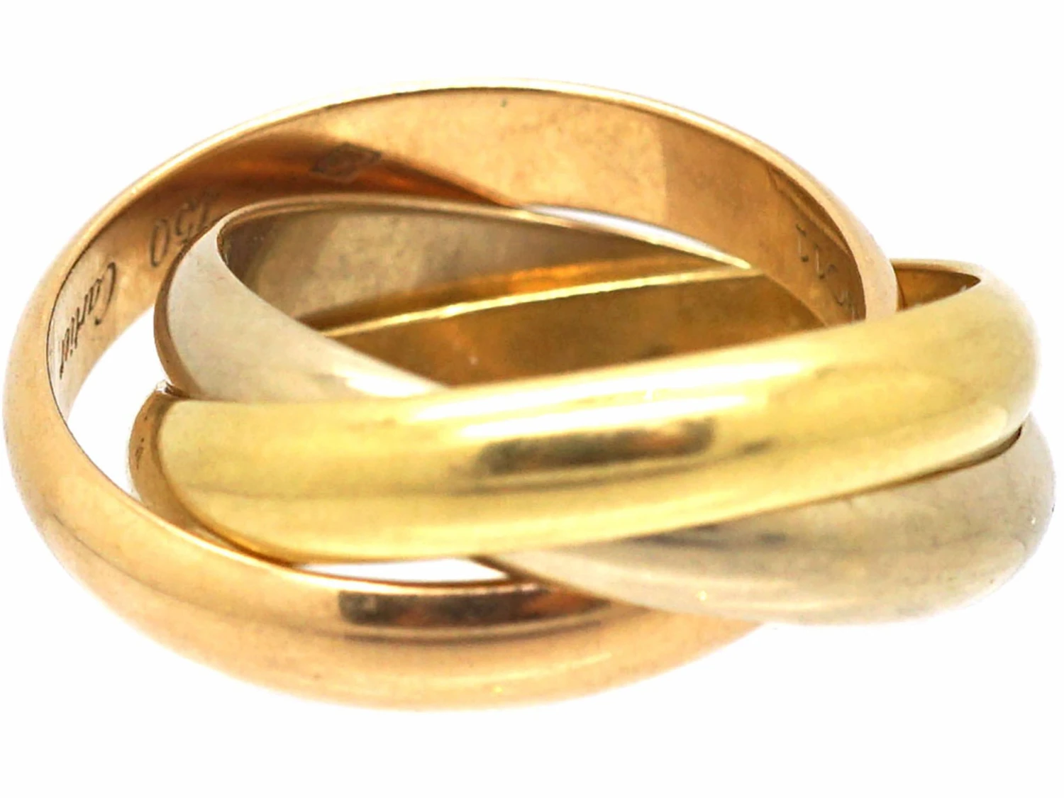 Cartier 18ct Gold Russian Wedding Ring 7 Cartier 18ct Gold Russian Wedding Ring - Image 5