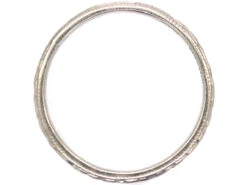 Art Deco Platinum Wedding Ring Engraved With Flowers & Leaves -Antique Jewellery Company d1cad631 dsc04808 scaled 1