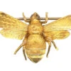 Victorian 15ct Gold Bee Brooch With Rose Diamond Eyes