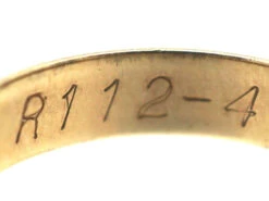 9ct Gold Wedding Ring With Decorated Edge -Antique Jewellery Company d4be668f dsc03489 scaled 1