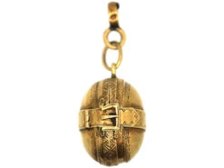 Victorian 15ct Gold Locket With Six Compartments For Photographs