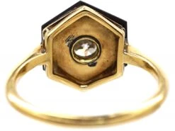 Art Deco 18ct Gold, Onyx & Diamond Hexagonal Ring 13 Art Deco 18ct Gold, Onyx & Diamond Hexagonal Ring -Antique Jewellery Company de3aa251 antique art deco diamond onyx 18ct gold ring3 scaled 1