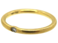 18ct Gold & Diamond Wedding Ring 11 18ct Gold & Diamond Wedding Ring -Antique Jewellery Company dedadca9 dsc06891