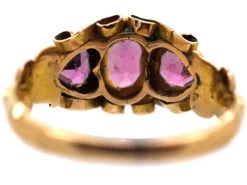 Victorian 15ct Gold Ring Set With Two Heart Shaped Almandine Garnets 13 Victorian 15ct Gold Ring Set With Two Heart Shaped Almandine Garnets -Antique Jewellery Company e6686dd2 dsc09708