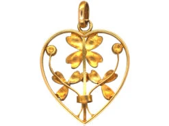 French Belle Epoque 18ct Gold Heart Pendant Set With Natural Pearls 8 French Belle Epoque 18ct Gold Heart Pendant Set With Natural Pearls -Antique Jewellery Company e6eec7fe dsc00884 scaled 1