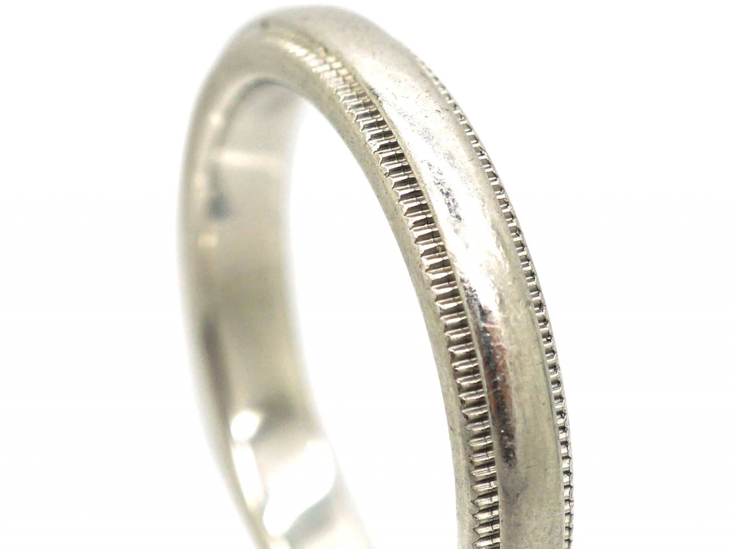 Platinum Wedding Band By Tiffany 4 Platinum Wedding Band By Tiffany - Image 2