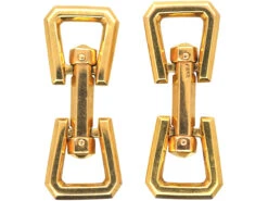French 18ct Gold Art Deco Cufflinks