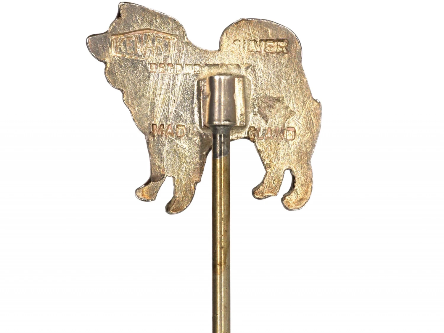 Silver & Enamel Tie Pin Of A Chow Chow 4 Silver & Enamel Tie Pin Of A Chow Chow - Image 2