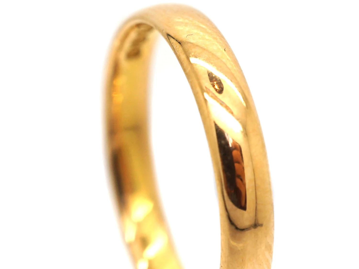 22ct Gold Wedding Band Assayed In 1938 4 22ct Gold Wedding Band Assayed In 1938 - Image 2