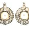 Art Deco Silver, Paste & Faux Pearl Clip On Earrings -Antique Jewellery Company ef1a7043 dsc02157 scaled 1