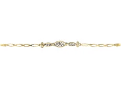 French Belle Epoque 18ct Gold, Platinum & Diamond Bracelet 9 French Belle Epoque 18ct Gold, Platinum & Diamond Bracelet -Antique Jewellery Company f156af7c dsc07377 scaled 1
