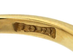 Victorian 18ct Gold Five Stone Sapphire & Diamond Ring 14 Victorian 18ct Gold Five Stone Sapphire & Diamond Ring -Antique Jewellery Company f279da0a dsc09189