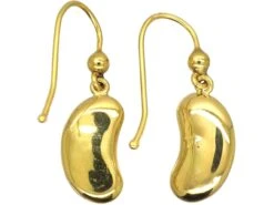 Edwardian 15ct Gold Kidney Bean Earrings Set With Turquoise & Natural Split Pearls -Antique Jewellery Company f290f052 dsc08512 scaled 1