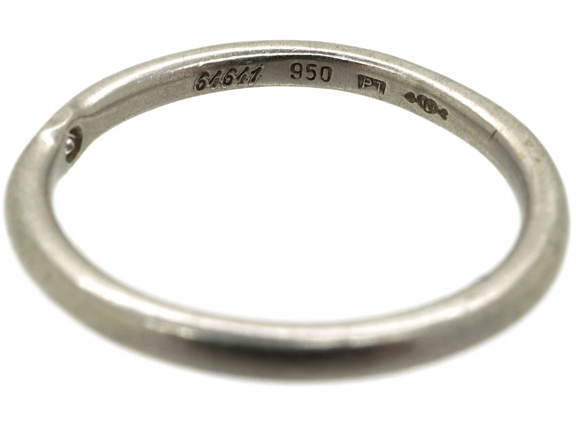 Platinum & Diamond Wedding Ring 8 Platinum & Diamond Wedding Ring - Image 6