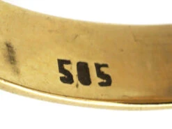 Edwardian 14ct Gold Double Snake Ring Set With A Ruby & Diamond -Antique Jewellery Company f30c3795 dsc03349