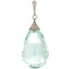 Art Deco 15ct Gold & Platinum, Aquamarine & Diamond Pendant 2 Art Deco 15ct Gold & Platinum, Aquamarine & Diamond Pendant -Antique Jewellery Company f3997db4 dsc03768 scaled 1