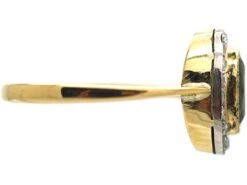 Edwardian 18ct Gold, Green Tourmaline & Rose Diamond Oval Cluster Ring 12 Edwardian 18ct Gold, Green Tourmaline & Rose Diamond Oval Cluster Ring -Antique Jewellery Company f3c97f2e dsc01300 scaled 1