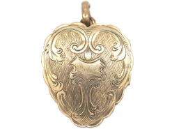 Victorian 9ct Gold Back & Front Three Part Heart Shaped Locket 7 Victorian 9ct Gold Back & Front Three Part Heart Shaped Locket -Antique Jewellery Company f557481a dsc00127 scaled 1