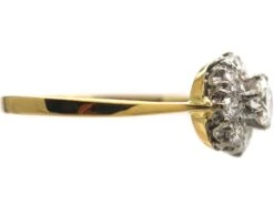 18ct Gold, Brilliant Cut Diamond Cluster Ring -Antique Jewellery Company f6256678 dsc07051 scaled 1