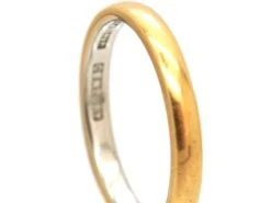 Retro 22ct Gold & Platinum Wedding Ring 9 Retro 22ct Gold & Platinum Wedding Ring -Antique Jewellery Company f8c742d0 dsc04413 scaled 1