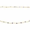 Edwardian Seed Pearl & Lapis Bead Necklace With 18ct White Gold Clasp 1 Edwardian Seed Pearl & Lapis Bead Necklace With 18ct White Gold Clasp -Antique Jewellery Company f91f5de6 dsc06724 scaled 1