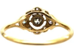 Edwardian 18ct And Platinum, Diamond Openwork Cluster Ring -Antique Jewellery Company fc92c83b dsc09481 scaled 1