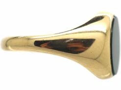 9ct Gold & Bloodstone Signet Ring 16 9ct Gold & Bloodstone Signet Ring -Antique Jewellery Company fd08bb0b dsc03500 scaled 1